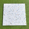 Gạch 60x60 Cm Đá Mờ Vân Terrazzo Trắng