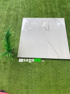 Gạch 800x800 Bóng Kính Màu Trắng Vân khói