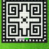 Gạch Thảm Mosaic Trắng Đen