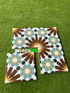 Gạch Bông Men 20x20 CM Cổ Điển chống trơn