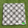 Gạch Bông Men 20x20 Hoa Văn Trắng