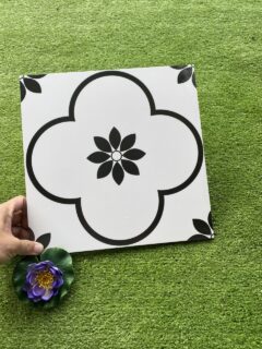 Gạch Bông Men 30x30 Cm Hình Bông Mai chống trơn