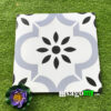 Gạch Bông Men 30x30 Màu Xám Hoa Văn