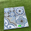 Gạch Bông Men Hoa Văn Xanh Biển 20x20 Cm