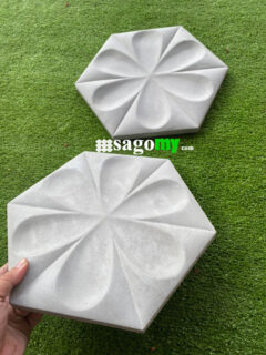 Gạch Lục Giác Bông Hoa Bê Tông 3D ốp trang trí khách sạn
