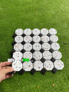 Gạch Mosaic Bát Giác Vân Đá Mài - Ảnh 4