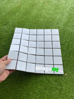 Gạch Mosaic Màu Trắng Mờ - Ảnh 3