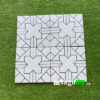 Gạch bông Men 20x20 Màu Trắng