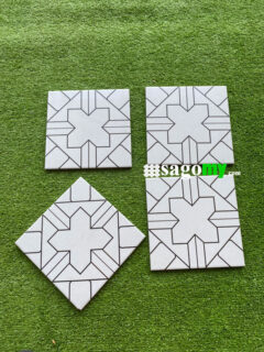 Gạch bông Men 20x20 Màu Trắng - Ảnh 4