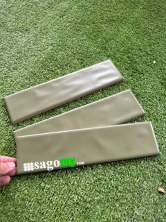 Gạch 7,5x30 Cm Màu Xanh Lá Men Mờ bề mặt gợn