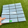 Gạch Mosaic Màu Xanh Biển Men Mờ Hình Chữ Nhật