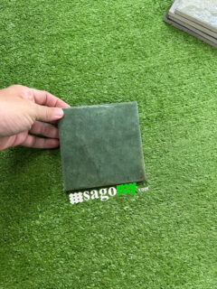 Gạch Vuông Màu Xanh Rêu 12x12 CM thủ công