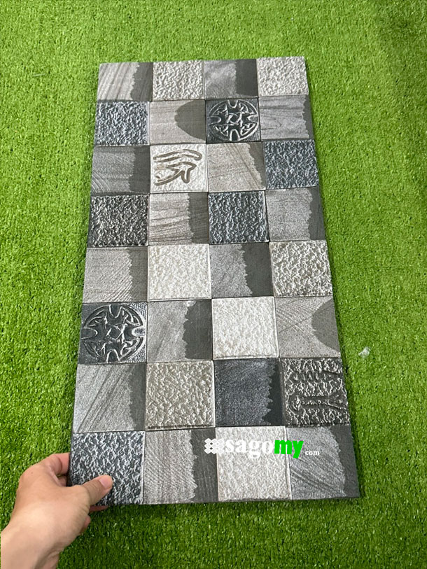 Gạch Giả Vân Mosaic Vân Đá 30x60 Cm vân đá