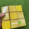 Gạch Gốm Mosaic Màu Vàng Hình Vuông Thủ Công