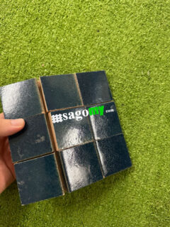 Gạch Mosaic Vuông Gốm Thủ Công Xanh Dương - Ảnh 6