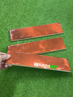 Gạch Thẻ Ốp Tường Màu Cam Đất Bóng 75x300 1