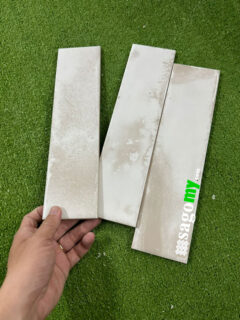 Gạch Thẻ Ốp Tường Màu Nâu Nhạt Bóng 75x300 5