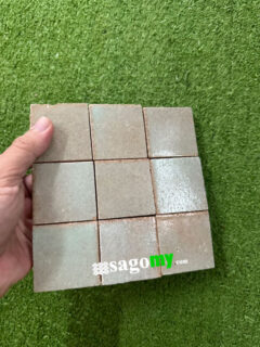 Gạch Gốm Mosaic Xanh Mint Hình Vuông 5