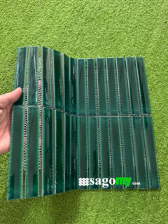 Gạch Que Đũa Xanh Lá Men Rạn 4