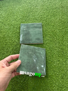 Gạch Thẻ Ốp Tường Xanh Lá Cổ Điển 4