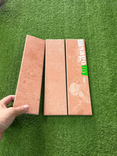Gạch Ốp Trang Trí Thẻ Màu Cam Mờ 75x300 MM - Ảnh 6