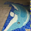 Gạch Mosaic Hồ Bơi Hình Cá Voi Trang Trí
