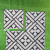Gạch Bông Xưa 20x20 Cm Màu Trắng Đen