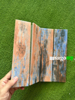 Gạch Mosaic 6x26 CM Màu Xanh Biển Hiệu Ứng Cam 5