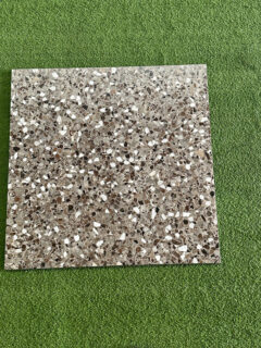 Gạch Giả Vân Terrazzo 60x60 Cm Màu Vàng Nâu 5