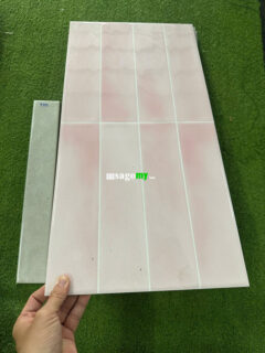 Gạch 300x600 MM Màu Hồng Men Bóng Đậm Nhạt Cổ Điển 2