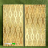 Gạch 30x60 Cm Nhũ Vàng Hoa Văn Đường Gợn Sóng