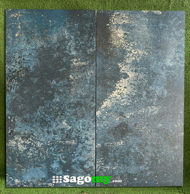 Gạch 60x120 Cm Xanh Dương Men Mờ Vân Đá 2 Gạch 60x120 Cm Xanh Dương Men Mờ Vân Đá