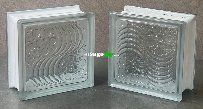 Gạch Kính Lấy Sáng Hình Bọt Biển 20x20 Cm