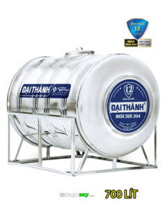 Bồn Nước Đại Thành Inox 304 Nằm Ngang 700 Lít
