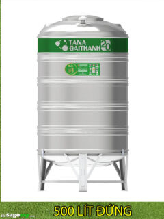 Bồn Nước Inox 304 500 Lít Đứng Tân Á Đại Thành