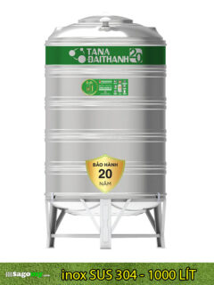 Bồn Nước Inox 304 Tân Á Đại Thành 1000 Lít Đứng