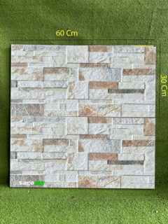 Gạch 30x60 Cm Giả Đá Ghép Vàng Nâu Ốp Ngoài Trời