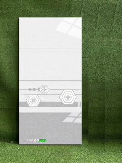 Gạch 30x60 Cm Mikado 39106 39107 Xám Bóng