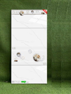 Gạch 40x80 Cm TTC Canary 48034 Trắng Men Bóng