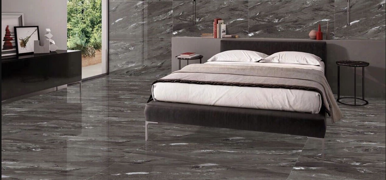 Gạch 60x120 Cm Ấn Độ Màu Xám Nâu Cẩm Thạch 