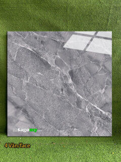Gạch 60x60 Cm Prime 12049 Xám Đậm Vân Đá Bóng