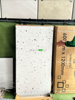 Gạch 60×120 Cm Trắng Vân Terrazzo Nhập Khẩu 2
