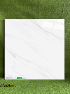 Gạch 800x800 Prime 27603 Trắng Vân Marble Bóng