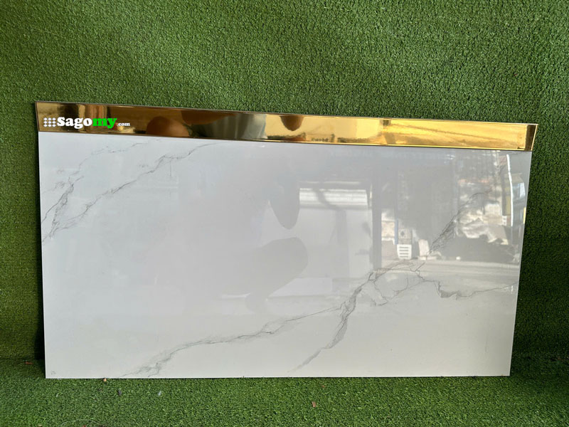 Gạch Chỉ Vàng Đồng 4.5x80 Cm Bóng sáng