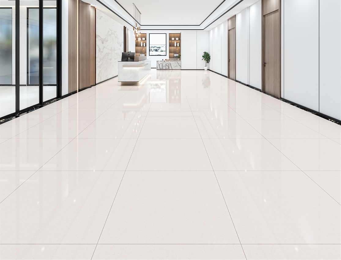 Gạch Lát Nền 60x60 Cm TTC 66064 Vàng Kem Bóng 2 Gạch Lát Nền 60x60 Cm TTC 66064