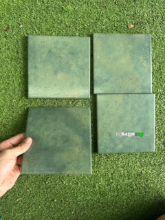 Gạch Vuông 15x15 Cm Màu Xanh Lá Mờ SGM15025 5