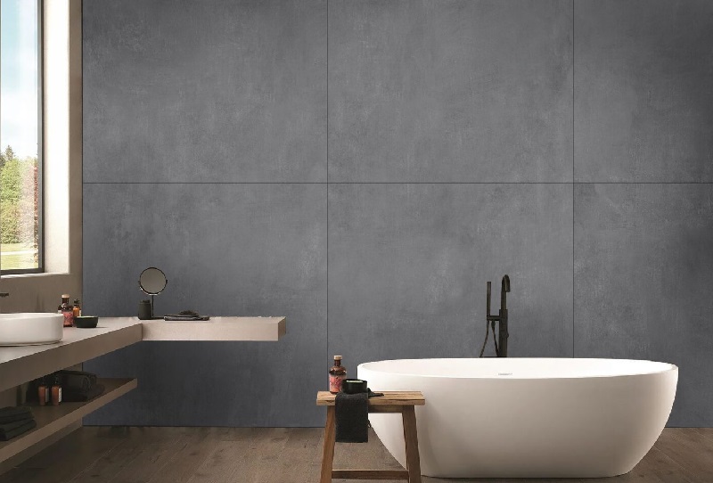 Gạch 80x80 Cm Vân Xi Măng Apodio A88CD1075 Phòng Tắm