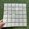 Gạch Mosaic Vuông 48x48 Vân Đá Mờ Matt Vàng Nâu
