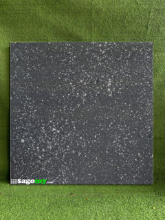 Gạch Nền Terrazzo 600x600 Màu Xám Đen Trung Quốc ATSG12136