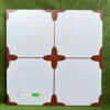 Gạch Bông Men 40x40 Cm Hoa Văn Màu Đỏ SGM1038
